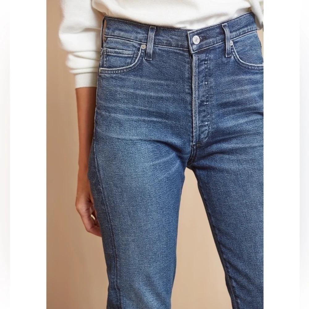 Citizens of Humanity Olivia High Rise Ankle Slim in Rosetta size 26